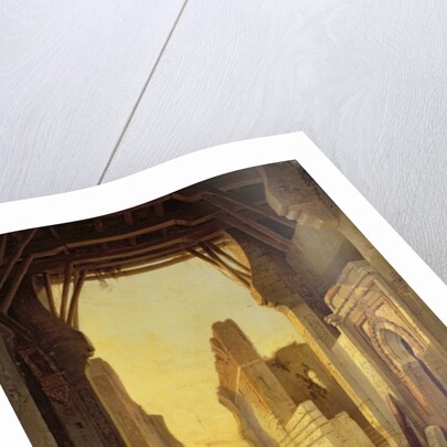 The Gates of El Geber in Morocco by Francois Antoine Bossuet