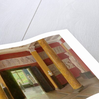 The Hall of Columns in the old part of the Hamburg Kunsthalle, 1928 by Julius August Friedrich Theodor von Ehren