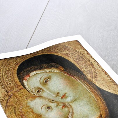 Madonna and Child by Sano di also Ansano di Pietro di Mencio Pietro