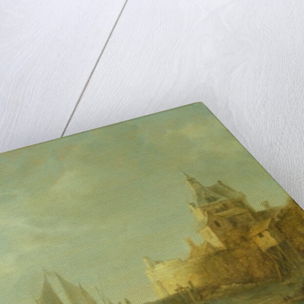 Outside Rotterdam by Simon Jacobsz. Vlieger