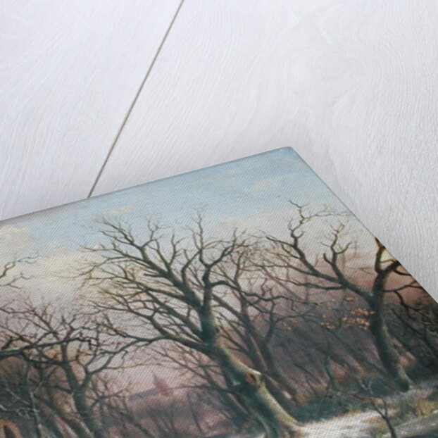 Winter Landscape by Everadus Benedictus Mirani