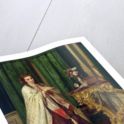 Woman at her Toilet, 1862 by Gustave Leonard de Jonghe