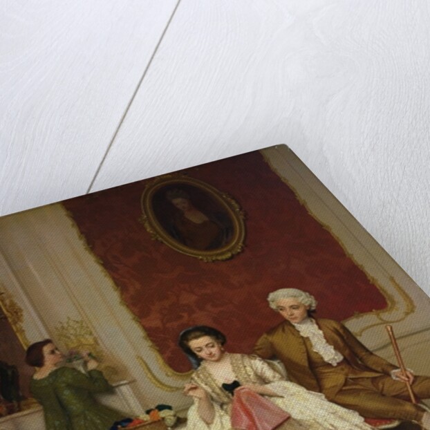 Jealousy, 1861 by Petrus Renier Hubertus Knarren