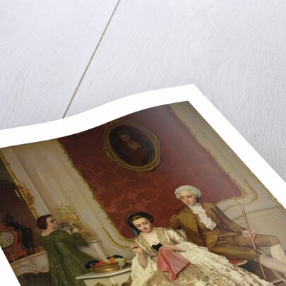 Jealousy, 1861 by Petrus Renier Hubertus Knarren