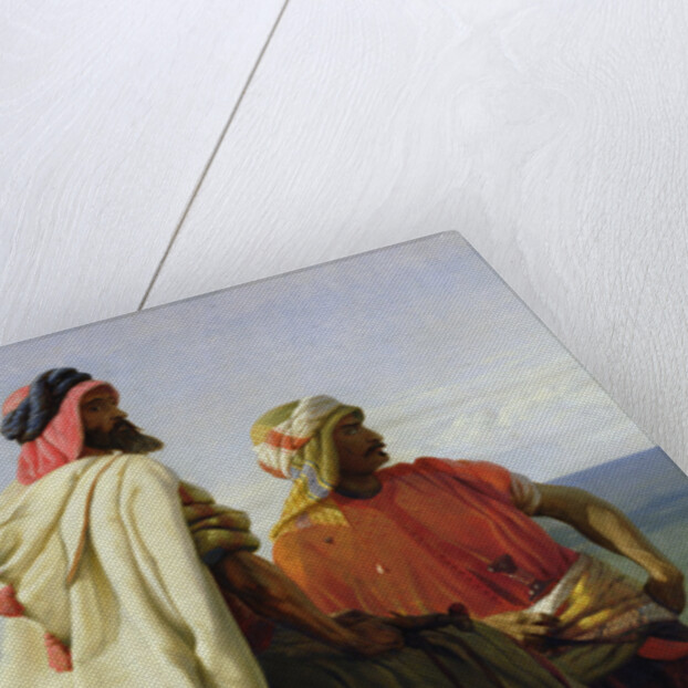 Saracens in front of their Position, 1864 by Wilfred Vincent Herbert