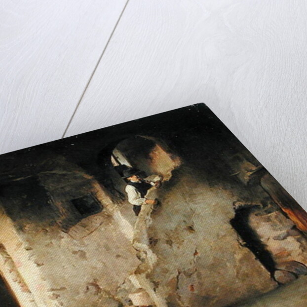 A Wine Cellar, c.1872 by Johann Sperl