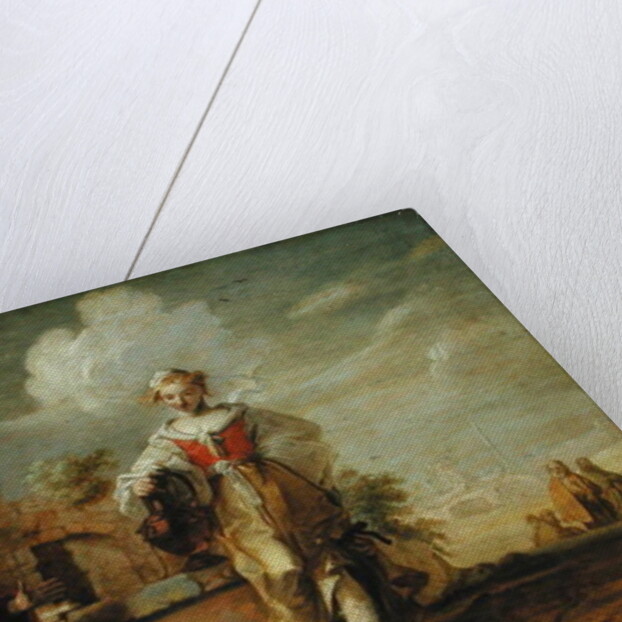 Christ and the Samaritan Woman by Matthias Scheits