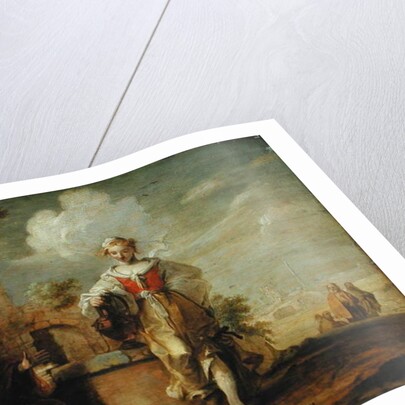 Christ and the Samaritan Woman by Matthias Scheits