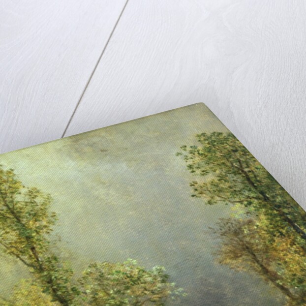 Sheep watching a Storm by Constant-Emile Troyon