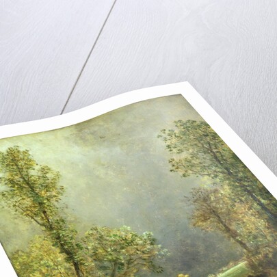 Sheep watching a Storm by Constant-Emile Troyon