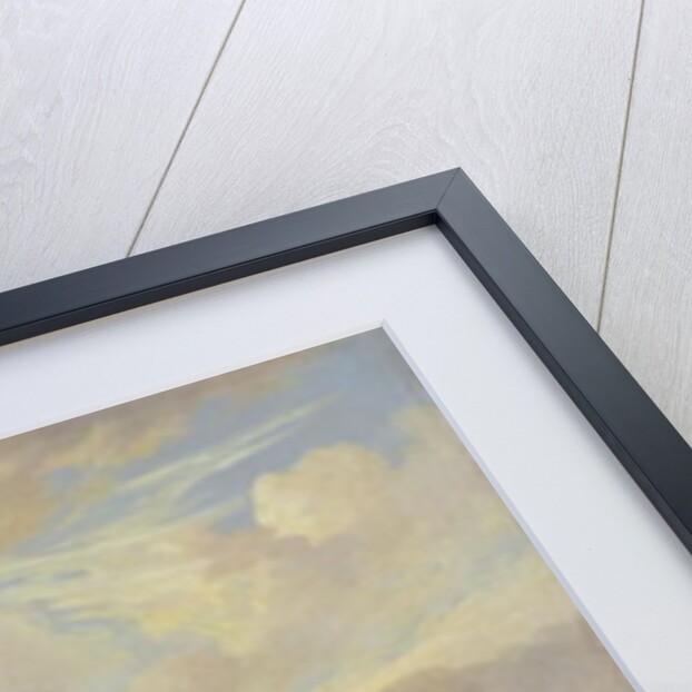 Landscape in Italy by Carl Wilhelm Goetzloff