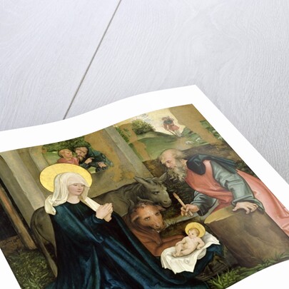 The Birth of Christ by Hans Leonard Schaufelein