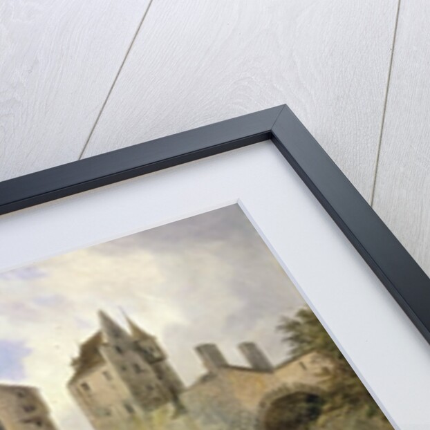 Eltz Castle by Domenico II Quaglio