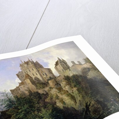 Eltz Castle by Domenico II Quaglio