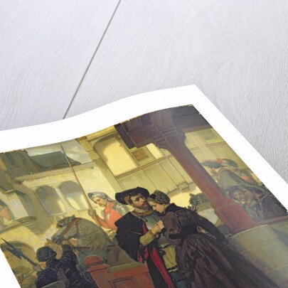 Farewell, 1864 by Wilhelm Koller