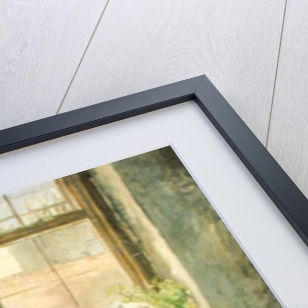 Darning by Fritz von Uhde