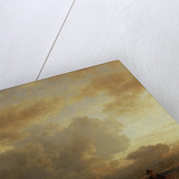 Clearing Thunderstorm in the Countryside, 1857 by Oswald Achenbach