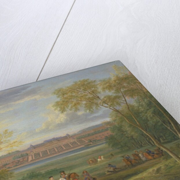 The Chateau of Saint Germain by Adam Frans van der Meulen