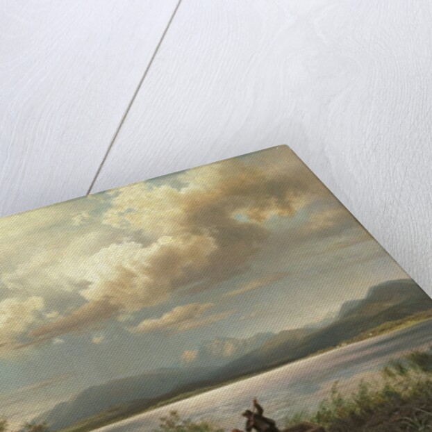 Bayern Landscape, 1856 by Augustus Wilhelm Leu