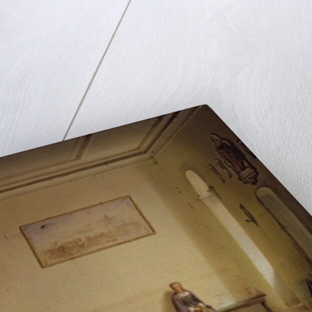 The Waiting Room, 1857 by Hermann Dyck