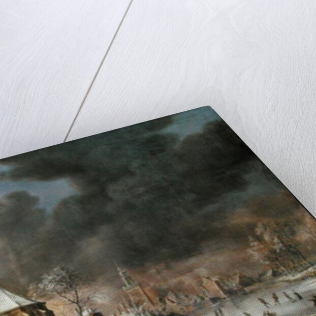 The Church of Nieukoop by Jan Abrahamsz. Beerstraten