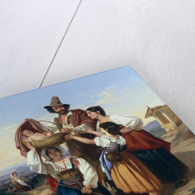 Italian Herdsman, 1835 by Leopold Pollak