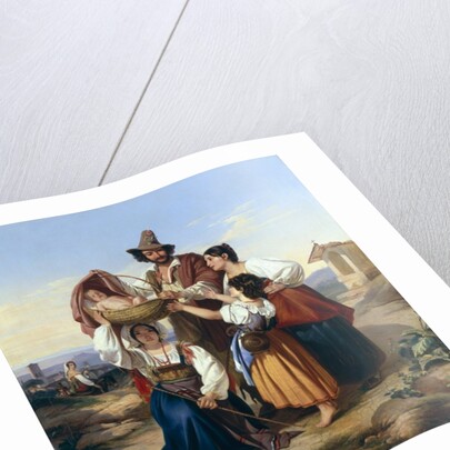 Italian Herdsman, 1835 by Leopold Pollak