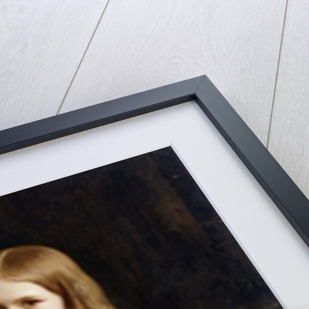 Girl Knitting, 1854 by Minna Heeren