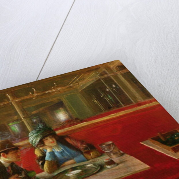 At the Cafe by Jean Beraud