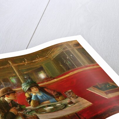 At the Cafe by Jean Beraud