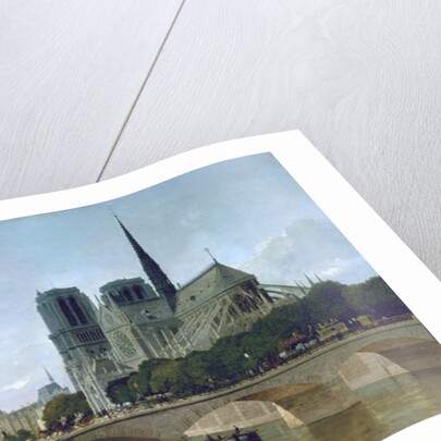 Notre Dame, Paris, 1884 by Felix Benoist