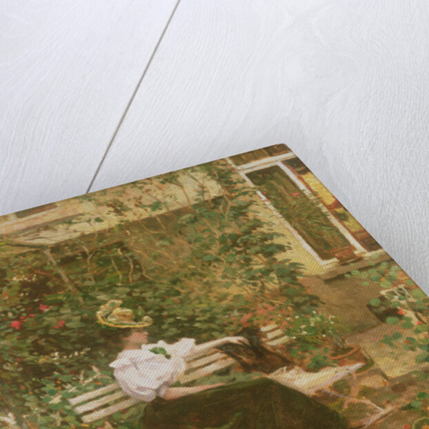 Flowers on the Terrace by Victor Gilsoul