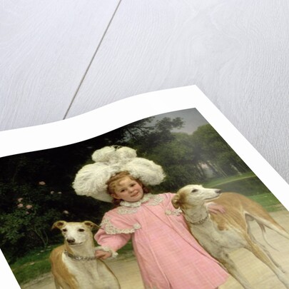 Alice Antoinette de la Mar, aged five by Jan van Beers