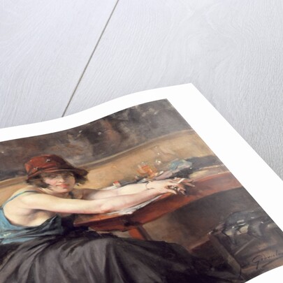 In the Cafe by Jean Gouweloos