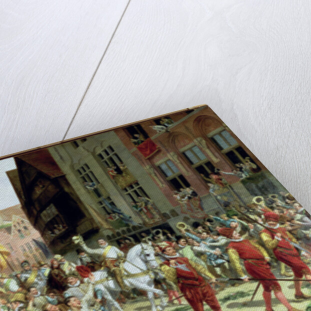 The Triumphal Arrival in Rotterdam of Prince Maurice of Orange-Nassau after the Battle of Nieuwpoort in 1600, 1884 by Lucien Alphonse Gros