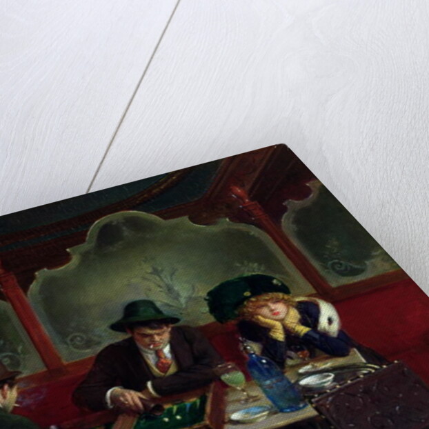 The Backgammon Players by Jean Beraud