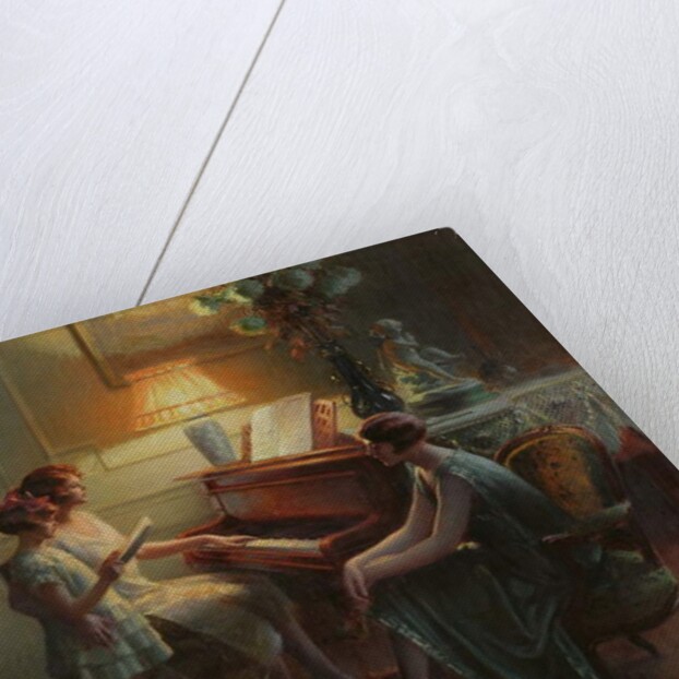 The Singing Lesson by Delphin Enjolras