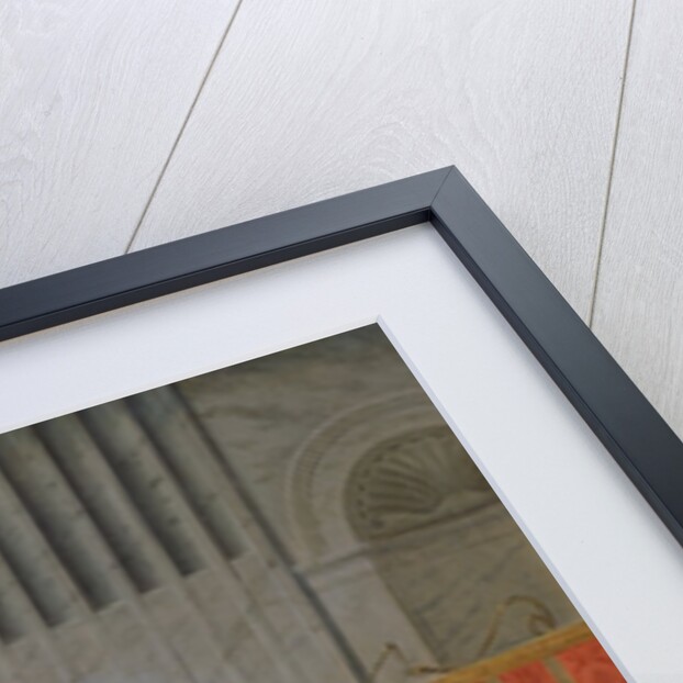 Pope Pius VIII in St. Peter's on the Sedia Gestatoria by Emile Jean Horace Vernet