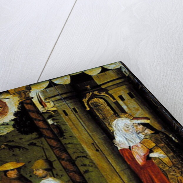 The Annunciation of the Angel to Joachim and the Meeting at the Golden Gate by French School