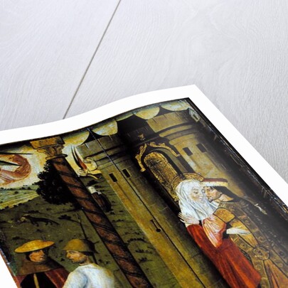 The Annunciation of the Angel to Joachim and the Meeting at the Golden Gate by French School