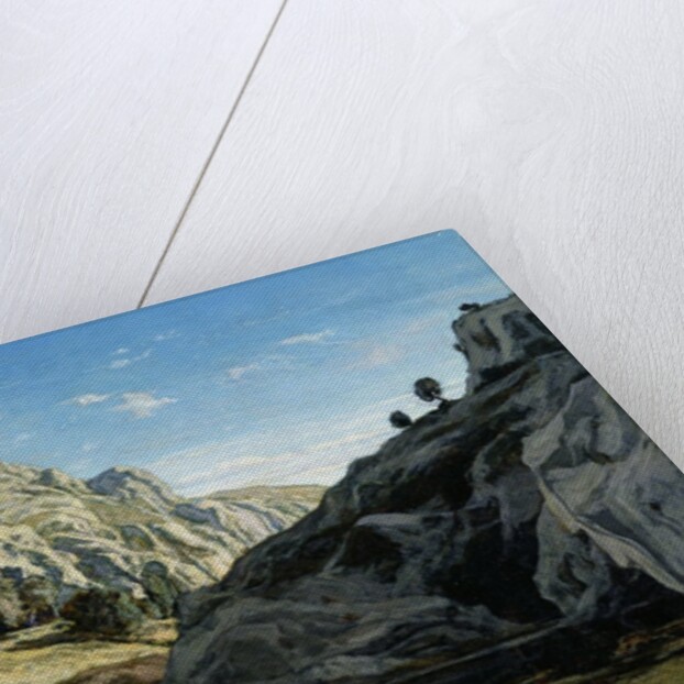 Memories of Ollioules gorge, 1861 by Paul Camille Guigou