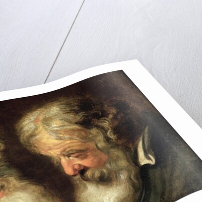 Heads of Two Old Men by Jacob Jordaens