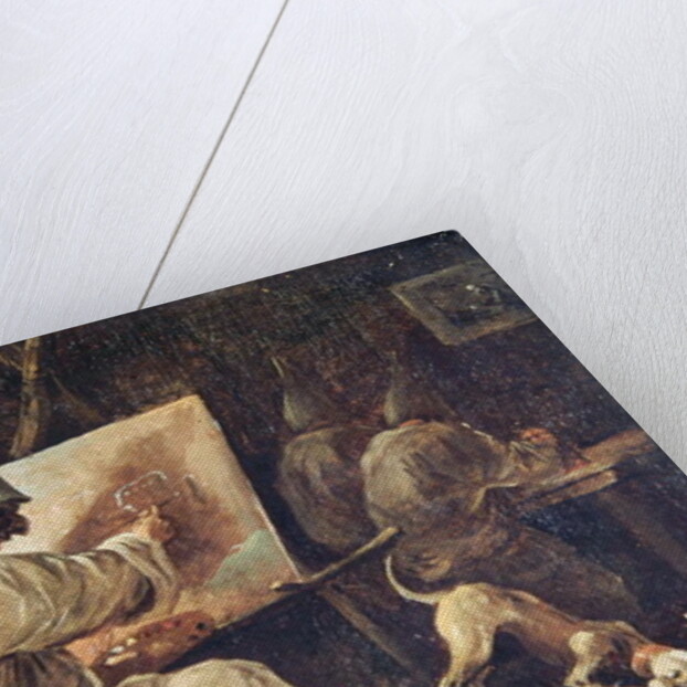 Painter Buffoons by Hubert Robert