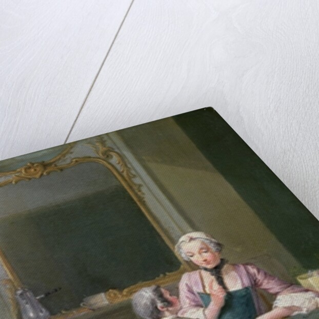 The Reading Lesson, 1740 by Louis Aubert