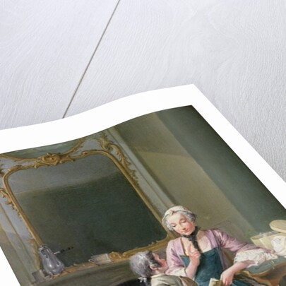 The Reading Lesson, 1740 by Louis Aubert