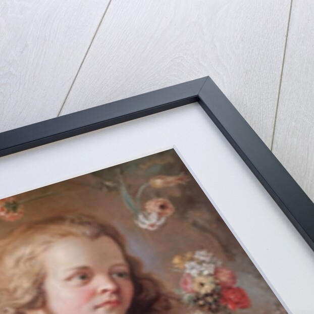 Children's heads and flowers by Nicolas-Bernard Lepicie