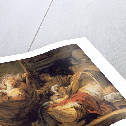 The Cradle by Jean-Honore Fragonard