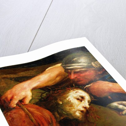 Christ carrying the cross by Giuseppe Maria Crespi