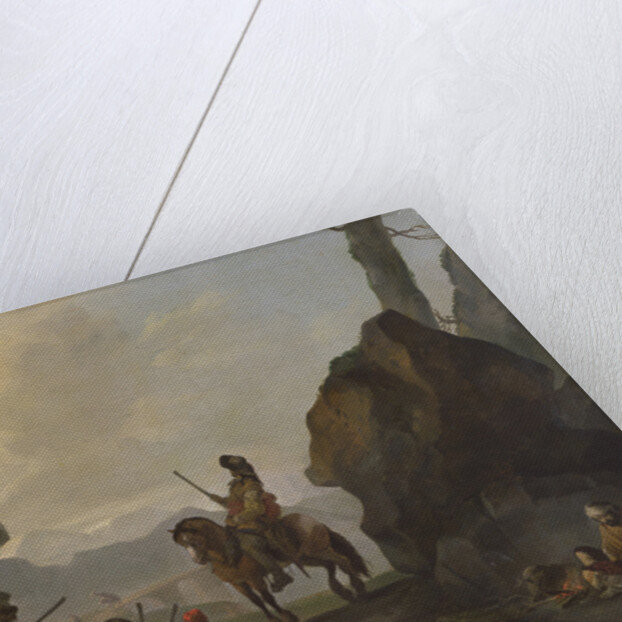 Thieves on the Lookout by Johannes Lingelbach