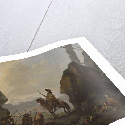 Thieves on the Lookout by Johannes Lingelbach